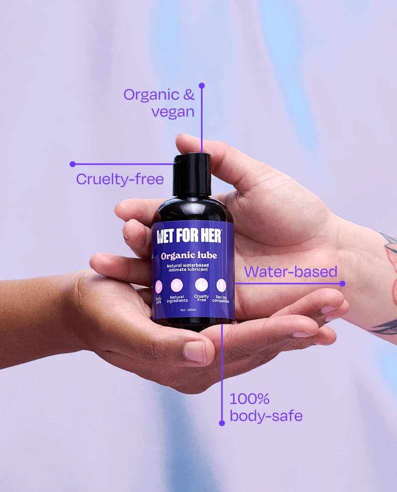 1oz Water-Based Lube - Organic & Cruelty-Free - Image 2