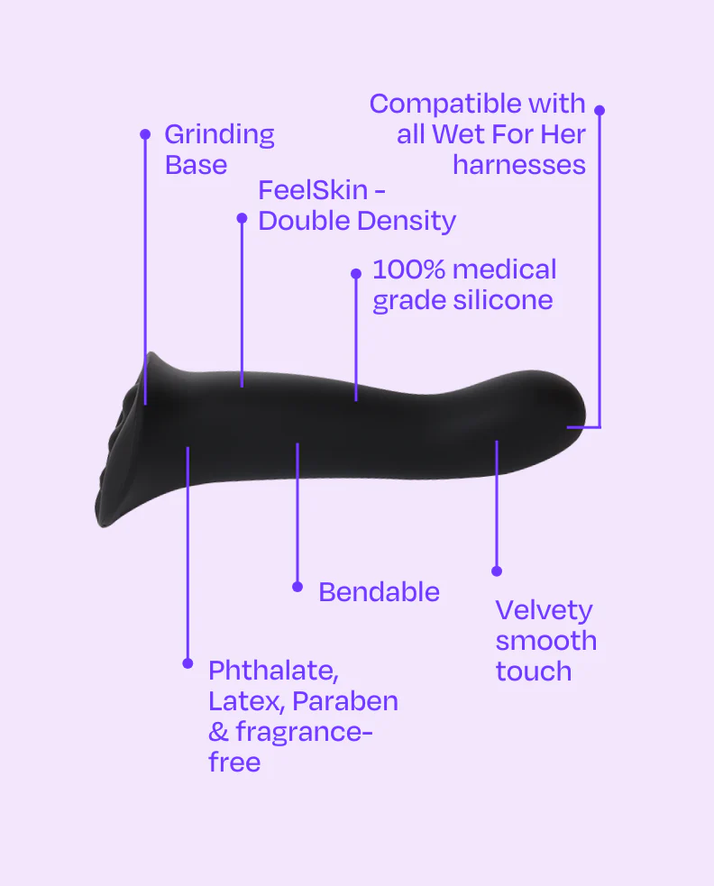 Beanze Feelskin™ - Strap-On Dildo with Grinding Base - Image 2