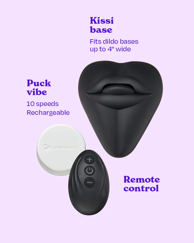BUNDLE Kissi + Puck Vibe - Vibrating Dildo Base Cover Cushion - Image 2