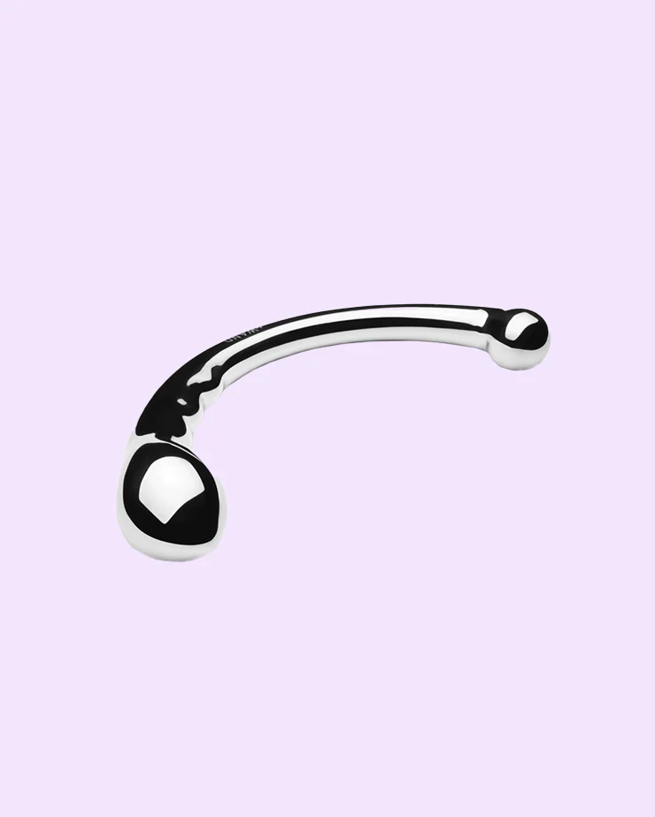 Le Wand Hoop - Curved Stainless Steel Double Dildo - Image 3
