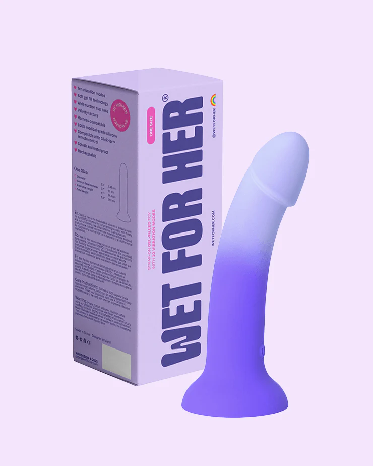 LustIt™ - Vibrating Strap-on Dildo