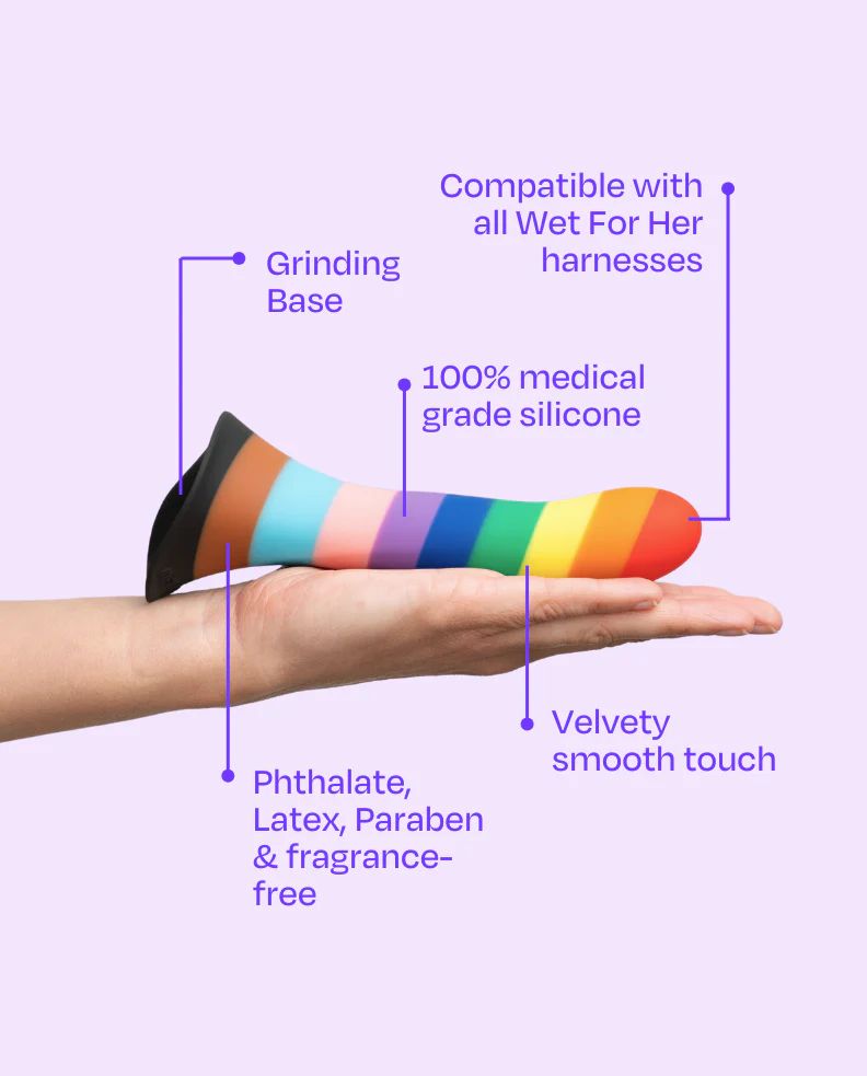 Pride Fusion - Strap-On Dildo with Grinding Base™ - Image 2