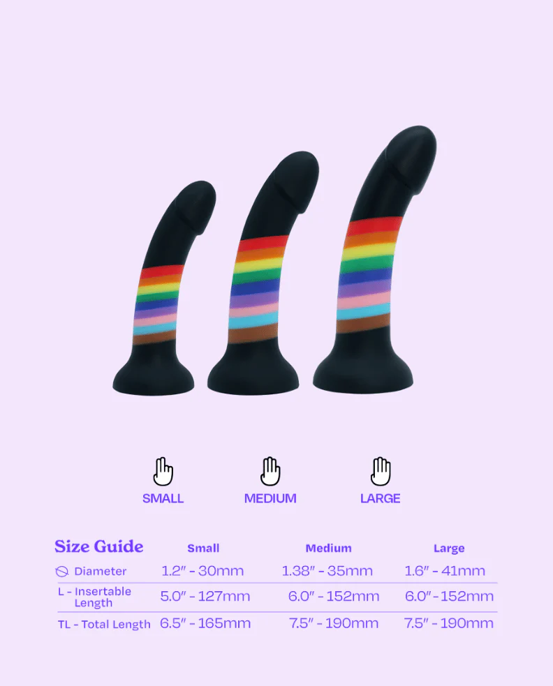 Rainbow - Strap-On Dildo - Image 9