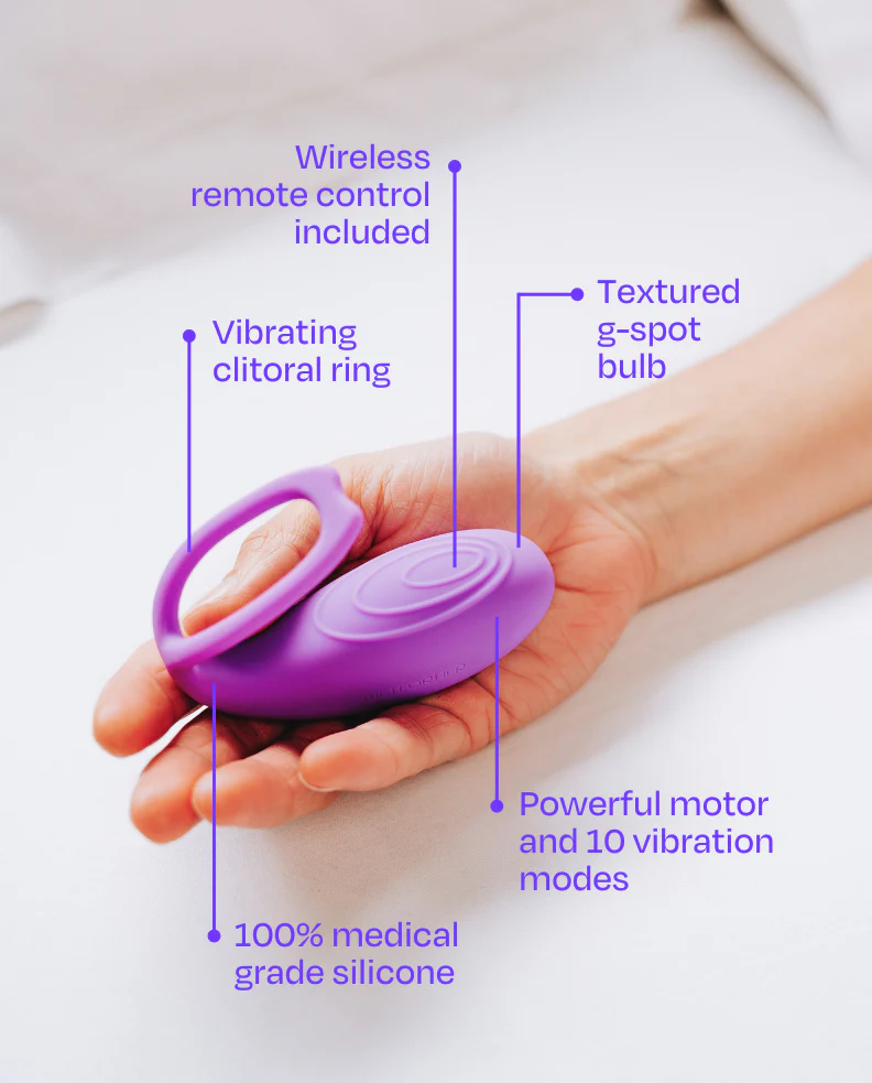 RockHer™ Duo - Mini Scissoring Vibrator + Remote Control - Image 2