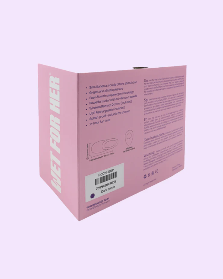 RockHer™ Mini - Scissoring Vibrator + Remote Control - Image 13
