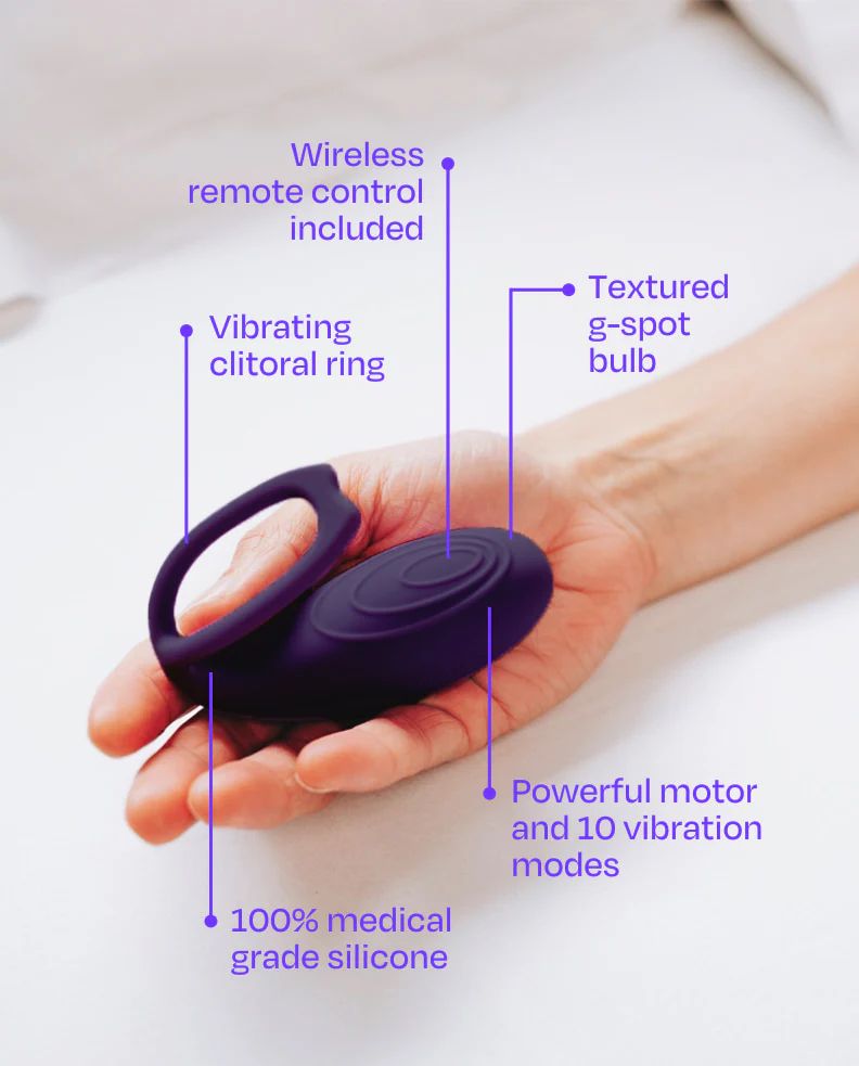 RockHer™ Mini - Scissoring Vibrator + Remote Control - Image 7
