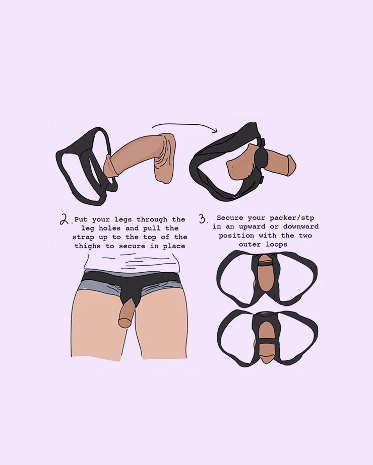 Holder Strap Holster Harness - STP and Packer - Image 3