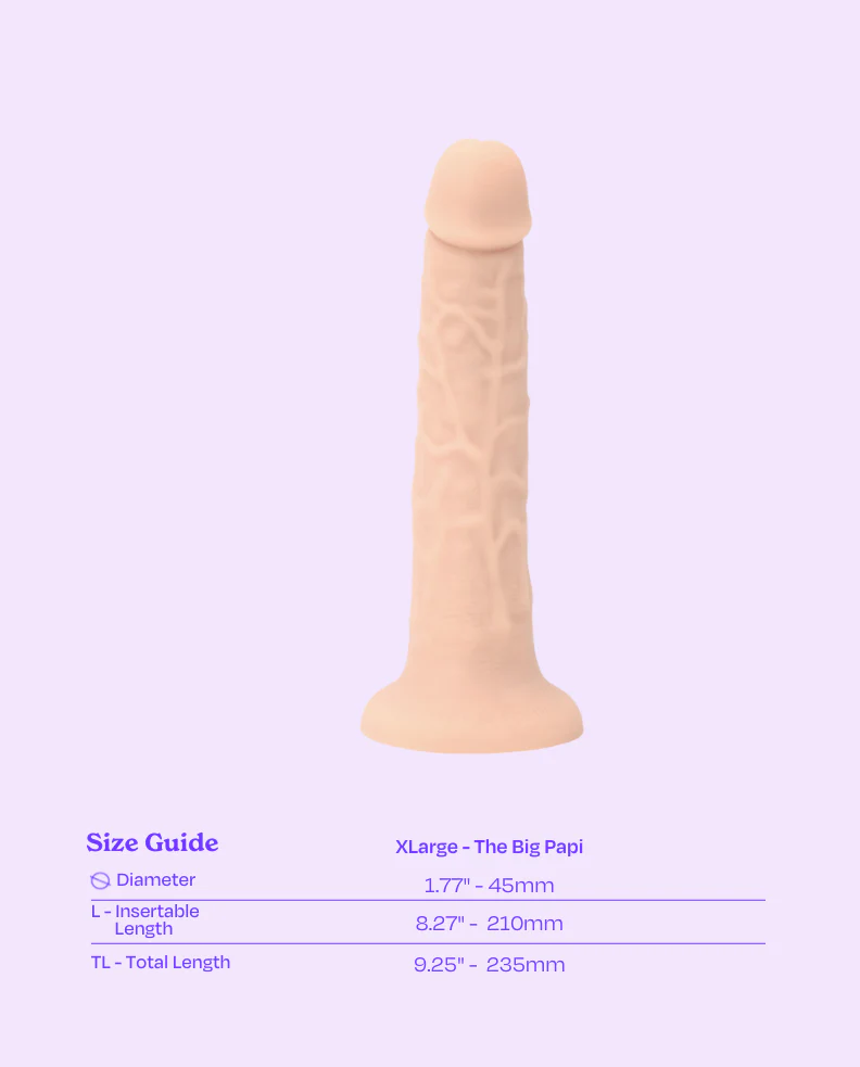 The Big Papi Feelskin™ XL - Strap-On Dildo - Image 10