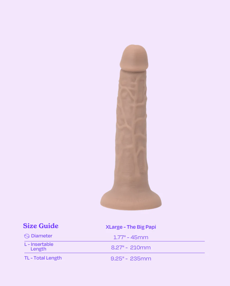 The Big Papi Feelskin™ XL - Strap-On Dildo - Image 17