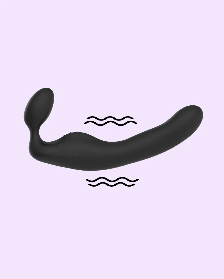 Union Vibe 2.0 - Vibrating Double Dildo - Dual Motor - Rechargeable