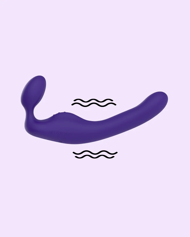 Union Vibe 2.0 - Vibrating Double Dildo - Dual Motor - Rechargeable - Image 11