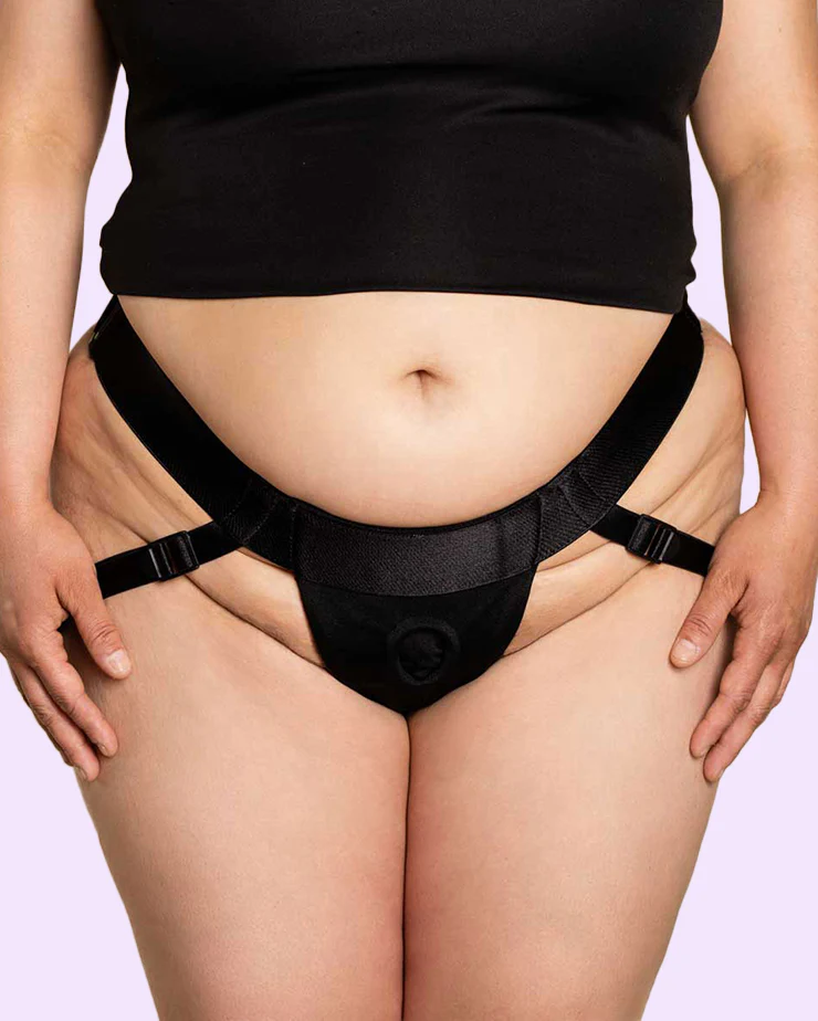 Jock-Style (No Logo) - Adjustable Strap-On Harness - XS-5X - Image 3