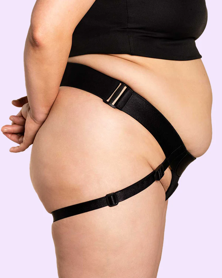 Jock-Style (No Logo) - Adjustable Strap-On Harness - XS-5X - Image 5