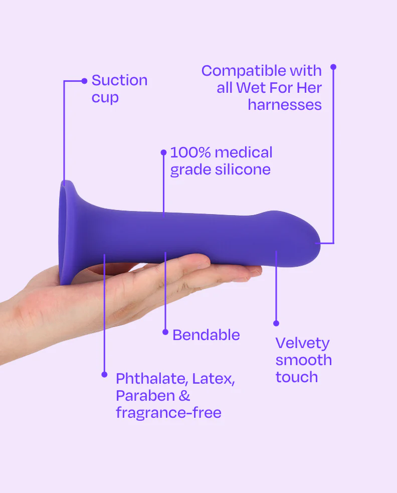 WondHer - Bendable Strap-On Dildo - Image 2